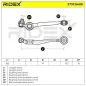 Bras de suspension pour AUDI- 4A0407152