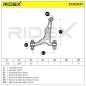 Bras de suspension pour ALFA ROMEO, FIAT, LANCIA- 46423822, 71747915, 7601057, 7777239, 7780443 82461081