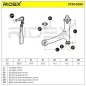 Bras de suspension pour TOYOTA- 4806905070