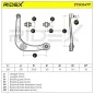 Bras de suspension pour CITROËN, PEUGEOT- 3521E7, 3521K2 3521R7