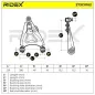 Bras de suspension pour RENAULT- 7700430766 8200737133