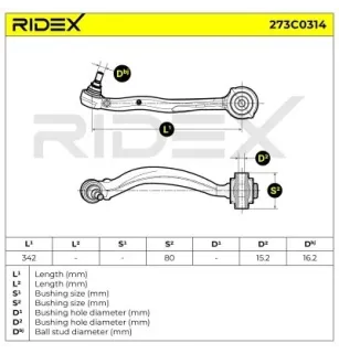 Bras de suspension pour MERCEDES-BENZ- 2043303111, 2043306711, A2043303111 A2043306711