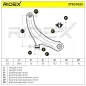 Bras de suspension pour RENAULT- 8200346942, 8200615058 8200744092