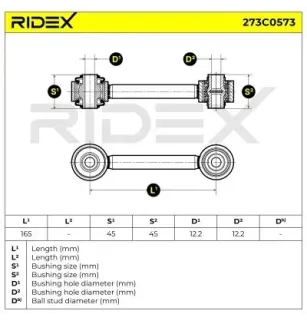 Bras de suspension pour MITSUBISHI- MN100109