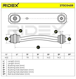 Bras de suspension pour JEEP- 52088217AB, 52088217AC 52088217AD