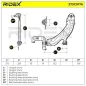 Bras de suspension pour ALFA ROMEO, FIAT LANCIA- 46777742