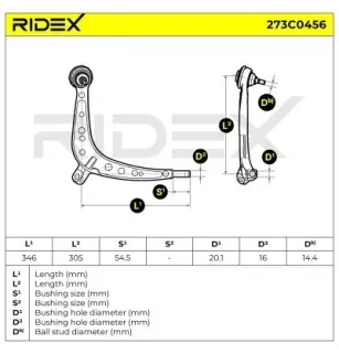 Bras de suspension pour BMW- 1096221, 31121096221, 31126758533 6758533