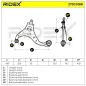 Bras de suspension pour HYUNDAI, KIA- 545012E011, 545012E030, 545012E031, 545012E110, 545011F000, 545011F100