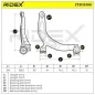 Bras de suspension pour VW- 7H0407152E, 7H0407152F, 7H0407152G, 7H8407152B 7H8407152