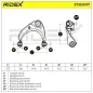 Bras de suspension pour MAZDA- GJ6A34200B, GP9A34200, GP9A34200A, GP9A34200B, GP9A34200C GV2W34200