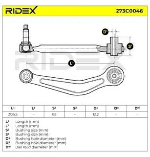 Bras de suspension pour BMW- 1090816, 1094210, 1095209, 2347992, 33306773942, 33321090816, 33321094210, 33321095209