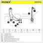 Bras de suspension pour MAZDA- B32H34300, B32H34300A, BP4K34300E, C51334300, CC3034300E CD9934300A