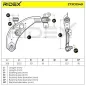 Bras de suspension pour MAZDA- C00234350C, C00234350A, C00234350B, GD7A34350A, GD7A34350B, GE4T34350, GE4T34350A