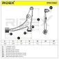 Bras de suspension pour SUZUKI- 4520260G00, 4520260G00000, 4520263G01 4520263G01000