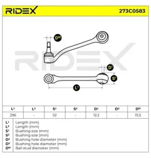 Bras de suspension pour BMW MINI- 31103418337