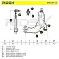 Bras de suspension pour FORD, FORD USA, MAZDA- 1E0134350C, 1E0134350B, 1E0134350E, 1E0134350F, 1E0134350G