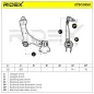 Bras de suspension pour FORD, OSCA, VOLVO- 31200563, 31200776, 31212782, 31277343 31317661