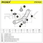 Bras de suspension pour FIAT, SUZUKI- 4520254L00, 4520254L20, 4520279J00, 4520279J00000, 5420254L00 5420254L20