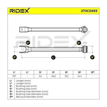 Bras de suspension pour AUDI, SEAT, SKODA, VAG, VW- 1J0505323G, 1J0505323B, 1J0505323L, 1J0505323J, 1J0505323H