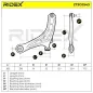 Bras de suspension pour FORD, MAZDA- 8V513051BD, D65134350B, D65134350, D65134350C, D65134350D D65134350E