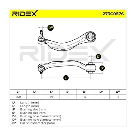 Bras de suspension pour BMW- 31126775971 6775971