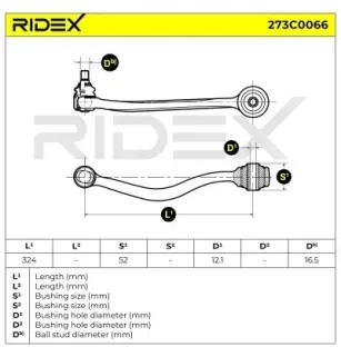 Bras de suspension pour BMW- 1124402, 1131582, 1131588, 1139992, 31121124402, 31121131582, 31121131588 31121139992