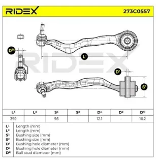 Bras de suspension pour BMW- 31126851259, 31126855741, 6851259 6855741