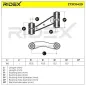 Bras de suspension pour NISSAN- 545252F010, 545252J001, 5452550J00, 5452586J01, 5452586J10 5452590J10