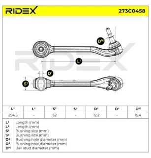 Bras de suspension pour BMW- 2347982, 31106770690, 31122347982, 31126774828, 6770690 6774828