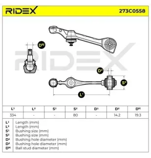 Bras de suspension pour MERCEDES-BENZ- 2213306707, 2213308107, A2213306707 A2213308107