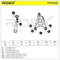 Bras de suspension pour RENAULT- 7700794387