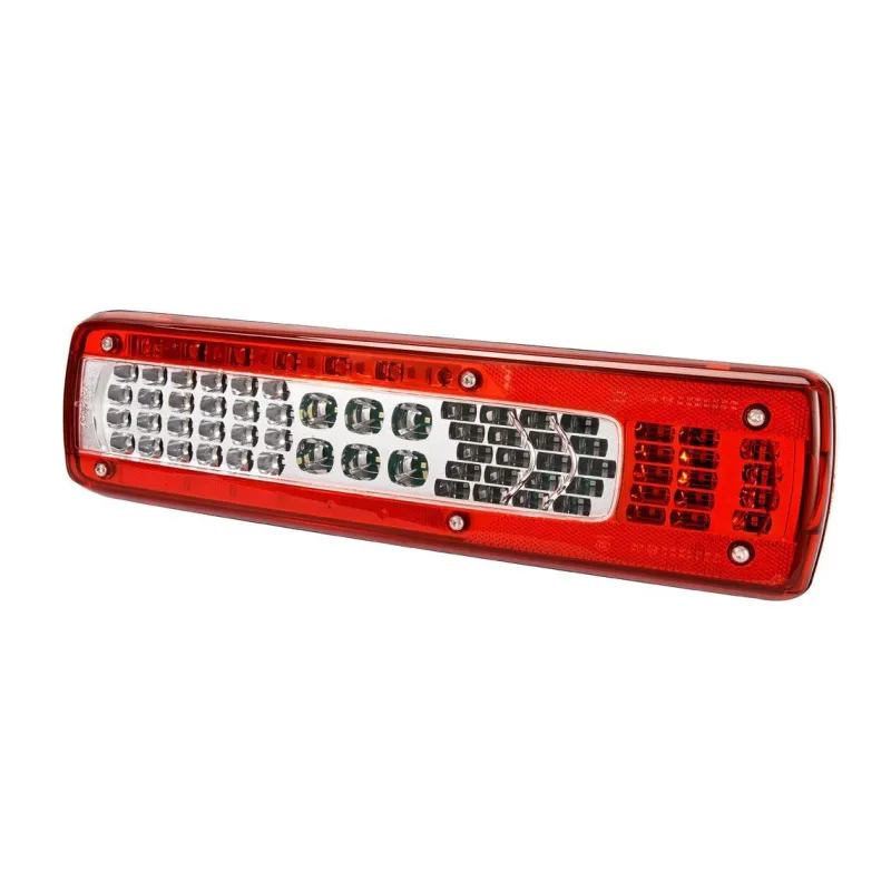 LC9 LED - Luz traseira LED direita, conector AMP 1.5 - Sinalização lateral de 7 vias 158040