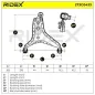 Bras de suspension pour AUDI - 895407148A, 895407147ABallJoint, SEAT - 895407148A, SKODA - 895407148A, VW- 895407148A