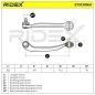 Bras de suspension pour AUDI - 4E0407505D, AUDI (FAW) - L4E0407505B, 4E0407505E, 4E0407505B, VW- 4E0407505B 4E0407505E