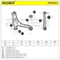 Bras de suspension pour CHRYSLER, DODGE, FIAT / LANCIA- K04656731, K04656731AH, K05272237, K05272237AB, K05272237AC