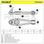 Bras de suspension pour PORSCHE- 99634106300, 99634105305, 99634105306, 99634105307, 99634105314, 99634105316