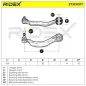 Bras de suspension pour ALPINA, BMW, ROLLS-ROYCE- 31124083311, 31126775959, 4083311 6775959