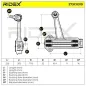 Bras de suspension pour MERCEDES-BENZ- 1403305407, 1403305807, 1403307607, A1403305407, A1403305807 A1403307607