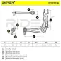 Bras de suspension pour CITROËN - 9663980680, 3520W1, 3520S9, PEUGEOT- 3520N6, 3520N7, 3520Q1, 3520S8 3520W2