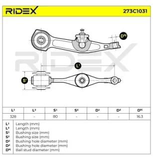 Bras de suspension pour MERCEDES-BENZ- 2153300307, 2153300607 2153300707