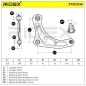 Bras de suspension pour NISSAN - 545011HA7A, 545013VU0A, 545013VA1A, 545011HJ0A, RENAULT- 545011HA6A