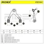 Bras de suspension pour IVECO- 42551297, 500379802, 500334710, 500334713 500344888