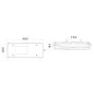 LC11 LED - Feu arrière LED Gauche, EPP, conn HDSCS 8 voies Latéral IVECO vignal 160080