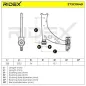 Bras de suspension pour AUDI, SEAT, SKODA, VAG - 1K0407152P, 1K0407152N, VW- 1K0407152AH, 1K0407152BC 1K0407152BD