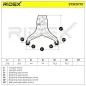 Bras de suspension pour AUDI, VW- 857407148, 857407148A, 857407148C, 857407154C, 857407365C, 857407366C, 857505354A