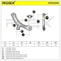 Bras de suspension pour FIAT, SUZUKI- 4520154L00, 4520154L20, 4520179J00 4520179J00000