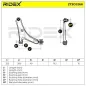 Bras de suspension pour SUBARU, SUZUKI- 4520060810, 4520060810000, 4520060812000, 4520060812, 4520150G10