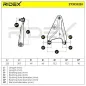 Bras de suspension pour DACIA, RENAULT- 545011362R, 6001547520, 6001549181, 6001550446, 6001550909 8200820930