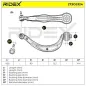 Bras de suspension pour AUDI, SEAT, SKODA, VW- 8K0407693F, 8K0407693K 8K0407693N