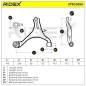 Bras de suspension pour HONDA- 51350S5A020, 51350S5A030, 51350S5A800, 51350S5AA02, 51350S5AA03, 51350S6A000